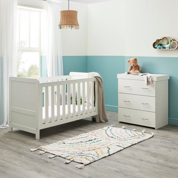 Babymore Caro 2 Piece Nursery Furniture Set - image 1