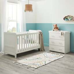 Babymore Caro 2 Piece Nursery Furniture Set - thumbnail 1