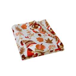 Catherine Lansfield Woodland Gnomes Throw Blanket 130cm x 170cm - thumbnail 4