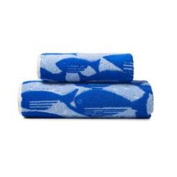 Frazer Fish Cotton Towel - thumbnail 4