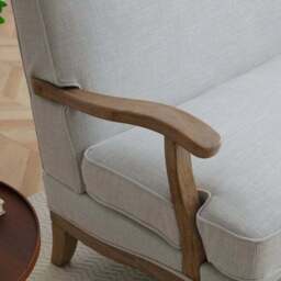 Esme Linen 2 Seater Sofa - thumbnail 4