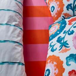 Sophie Robinson Beldi Floral 100% Cotton Duvet Cover & Pillowcase Set - thumbnail 6