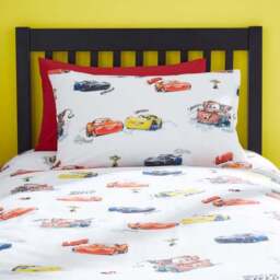 Pixar Cars 100% Cotton Duvet Cover & Pillowcase Set - thumbnail 3