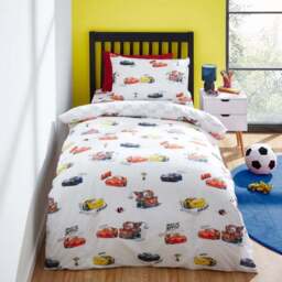 Pixar Cars 100% Cotton Duvet Cover & Pillowcase Set - thumbnail 2