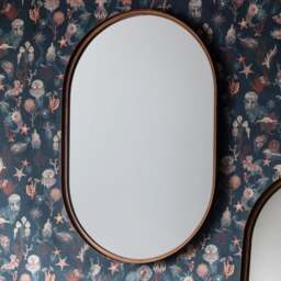 Harlan Elipse Oval Wall Mirror - thumbnail 1
