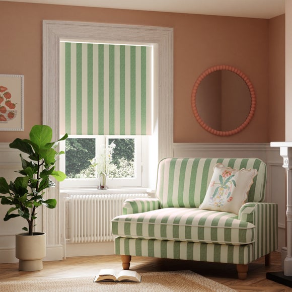Beatrice Stripe Blackout Roller Blind - image 1