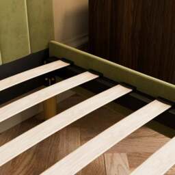 Brandon Velvet Bed Frame - thumbnail 4