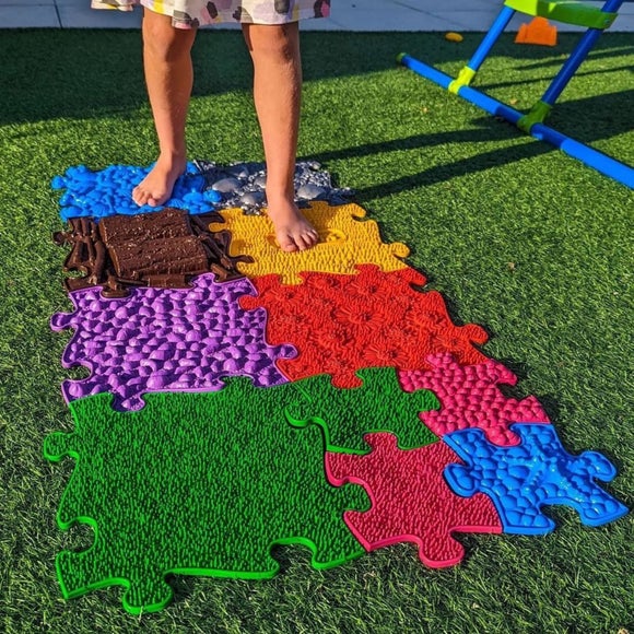Muffik Set of 11 Orthopaedic Sensory Big and Small Play Mats - image 1