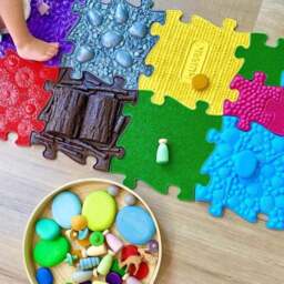 Muffik Set of 11 Orthopaedic Sensory Big and Small Play Mats - thumbnail 5