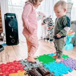 Muffik Set of 11 Orthopaedic Sensory Big and Small Play Mats - thumbnail 3
