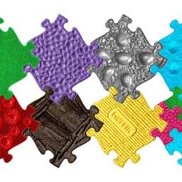 Muffik Set of 11 Orthopaedic Sensory Big and Small Play Mats - thumbnail 4