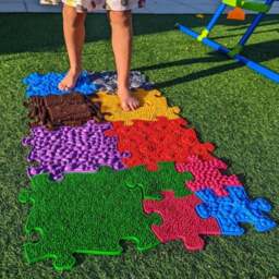 Muffik Set of 11 Orthopaedic Sensory Big and Small Play Mats