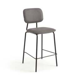 Barker Counter Height Barstool, Faux Leather - thumbnail 5