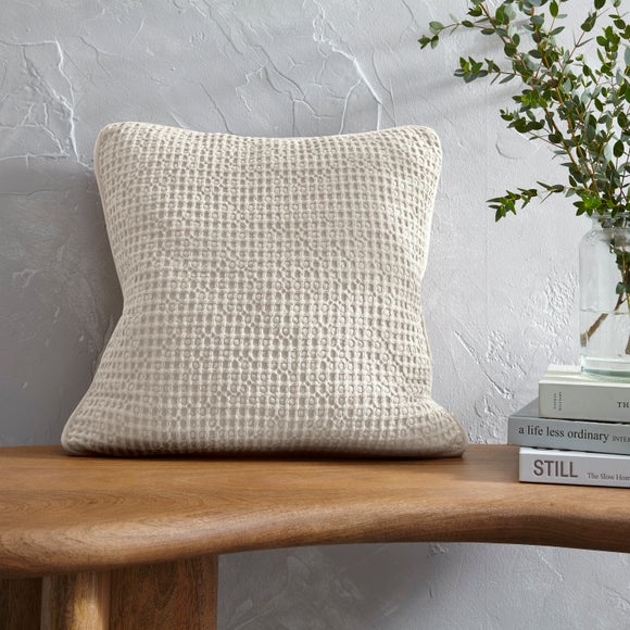 Smart Waffle Square Cushion Cover - image 1