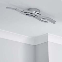 Ripple Integrated LED Bathroom Flush Ceiling Light - thumbnail 2