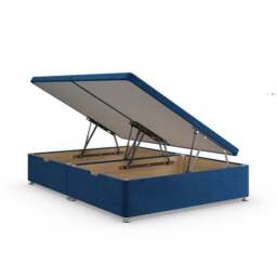 Luxury Side Ottoman Bed Frame, Velvet - thumbnail 6