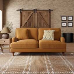 Beatrice II Soft Tonal Chenille 3 Seater Sofa Bed - thumbnail 2