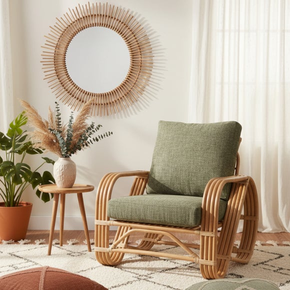 Desser Pretzel Rattan Armchair - image 1