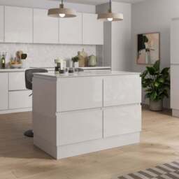 Inez Kitchen Island - thumbnail 2