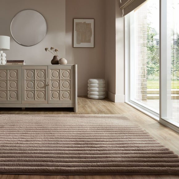 Cord Faux Fur Supersoft Rug - image 1