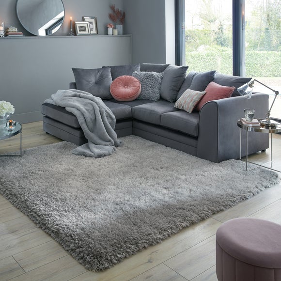 Jewel Shaggy Square Rug - image 1