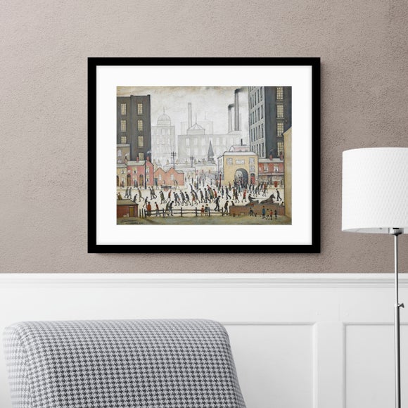 Coming From The Mill 1930 Lowry Framed Print - image 1