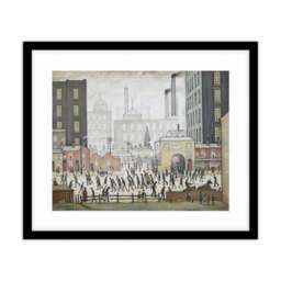 Coming From The Mill 1930 Lowry Framed Print - thumbnail 2