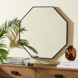 Octagon Overmantel Wall Mirror - thumbnail 1