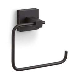 Sparkle Black Square Toilet Roll Holder - thumbnail 3