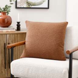 Flaxley Ribbed Square Cushion