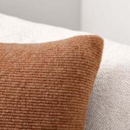 Flaxley Ribbed Square Cushion - thumbnail 2