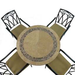 Vermont 4 Seater Dining Set with Ascot Chairs - thumbnail 3