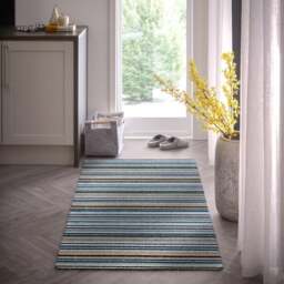 Marvel Striped Cotton Washable Runner