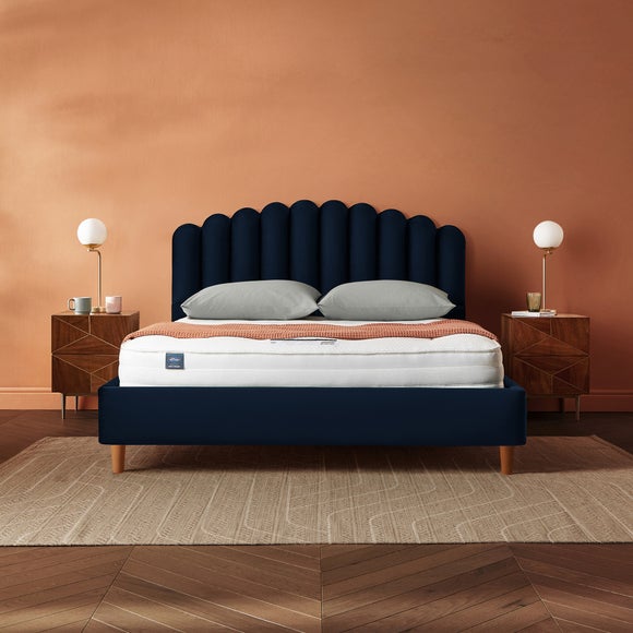 Silentnight Oriana Bed Frame, Velvet - image 1