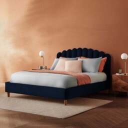 Silentnight Oriana Bed Frame, Velvet - thumbnail 2