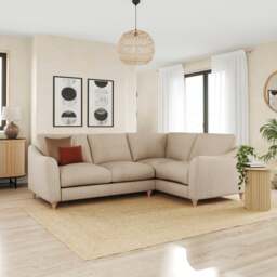 Hattie Cosy Weave Corner Unit Sofa - thumbnail 1