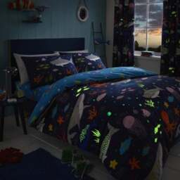 Sea Life Duvet Cover and Pillowcase Set - thumbnail 2