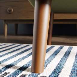 Sven Modern Velvet Wing Chair - thumbnail 6