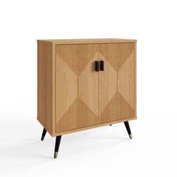 Amara Small Sideboard, Wood Effect - thumbnail 4