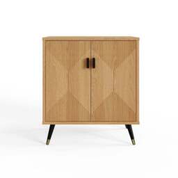 Amara Small Sideboard, Wood Effect - thumbnail 6