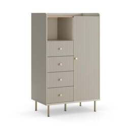 Georgi 4 Drawer Small Wardrobe - thumbnail 6