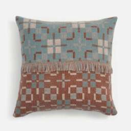 Welsh Blanket Effect Square Cushion - thumbnail 3