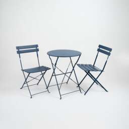 Garden Metal Bistro Set - thumbnail 1