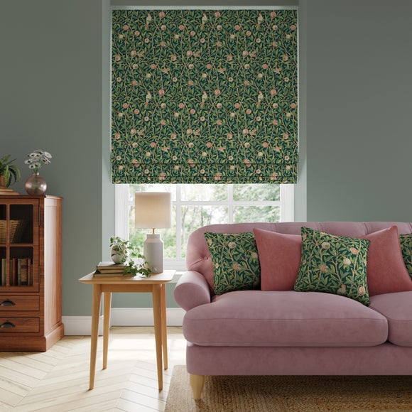 William Morris At Home Bird & Pomegranate Made To Measure Roman Blind - image 1