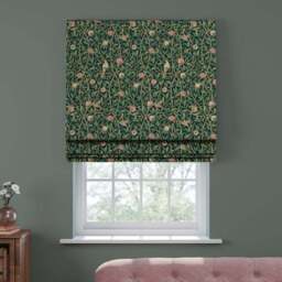 William Morris At Home Bird & Pomegranate Made To Measure Roman Blind - thumbnail 4
