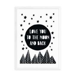 East End Prints To The Moon Print - thumbnail 2