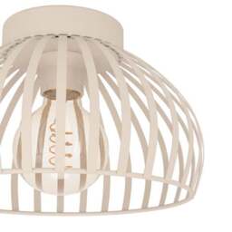 EGLO Mogano Scandi Caged Semi Flush Ceiling Light - thumbnail 2