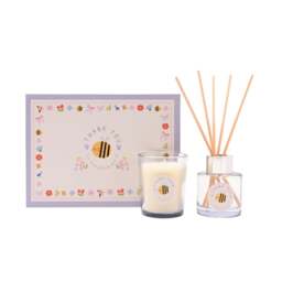 Love Life Thank You Lychee & Raspberry Mini Candle & Diffuser Set - thumbnail 1