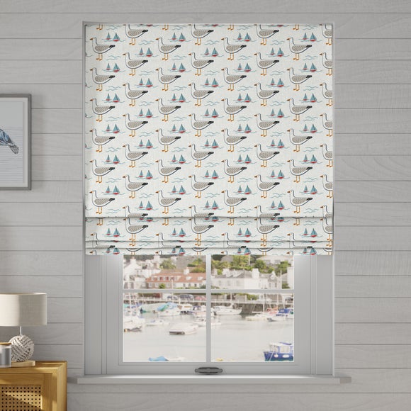Coastal Gull Made to Measure Roman Blind - image 1