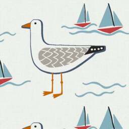 Coastal Gull Made to Measure Roman Blind - thumbnail 2
